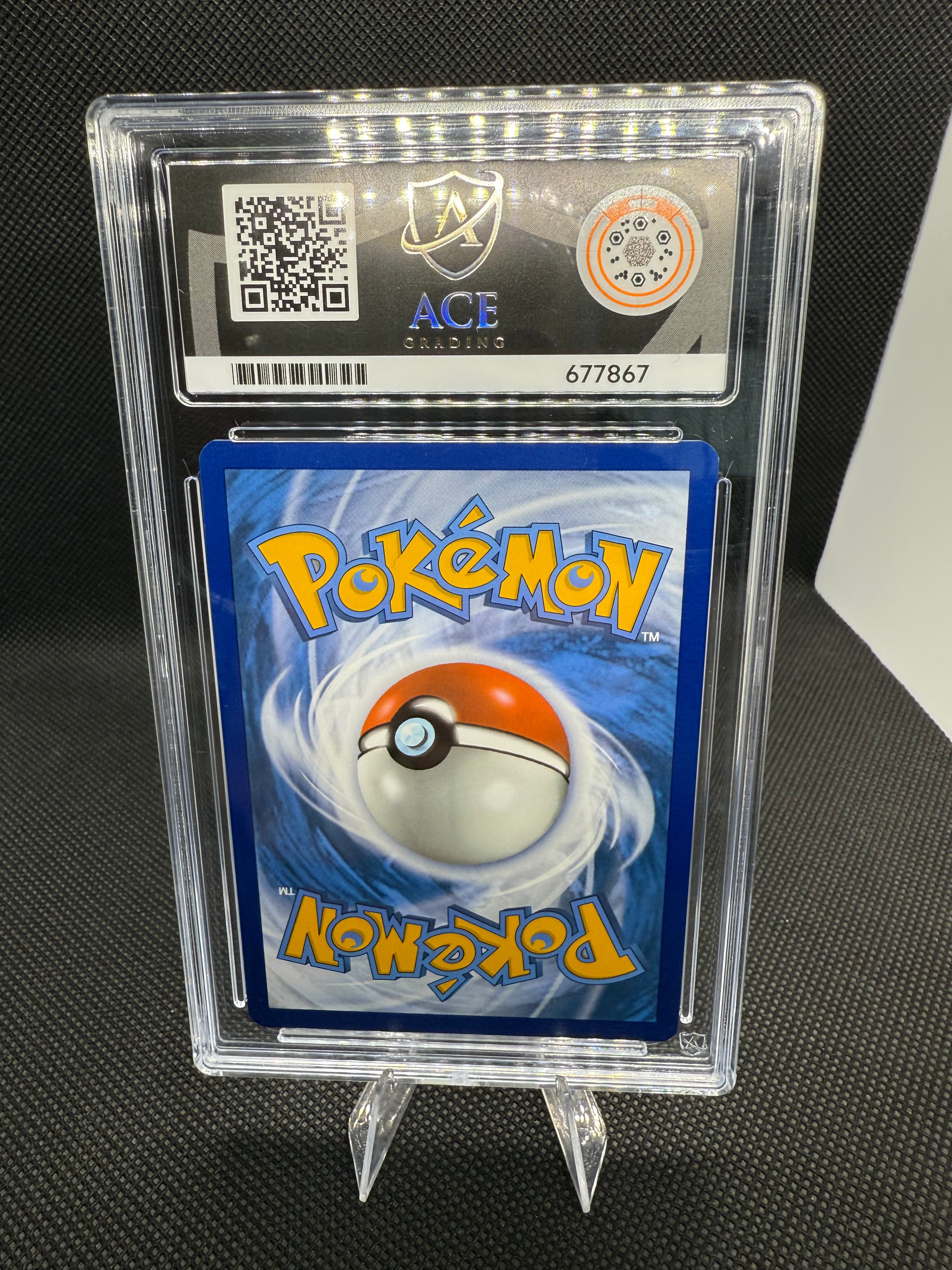 Pokemon TCG Clive SIR Paldean Fates 236/091 ACE 10