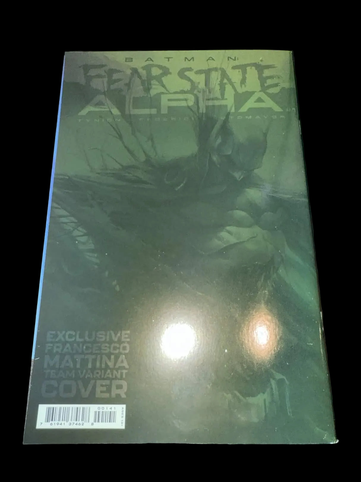 Batman: Fear State Alpha #1 Exclusive Mattina Team Foil Variant Detective New DC