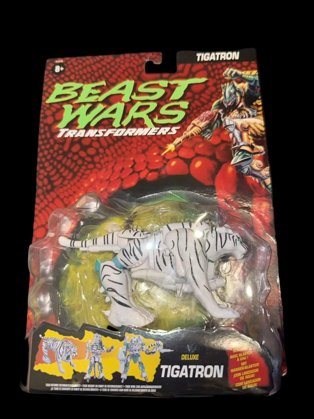 Hasbro Kenner Transformers Beast Wars Deluxe Maximal Tigatron Action Figure