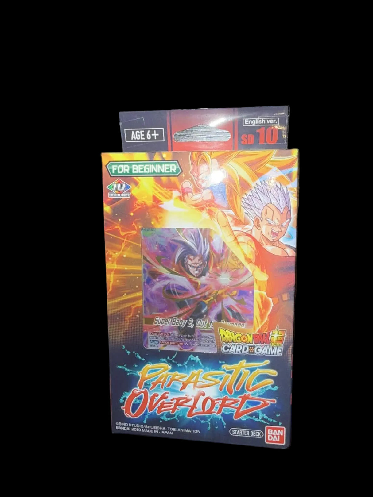 Dragon Ball Z Card Game Unison Warrior STARTER DECK SD10 PARASITIC OVERLORD