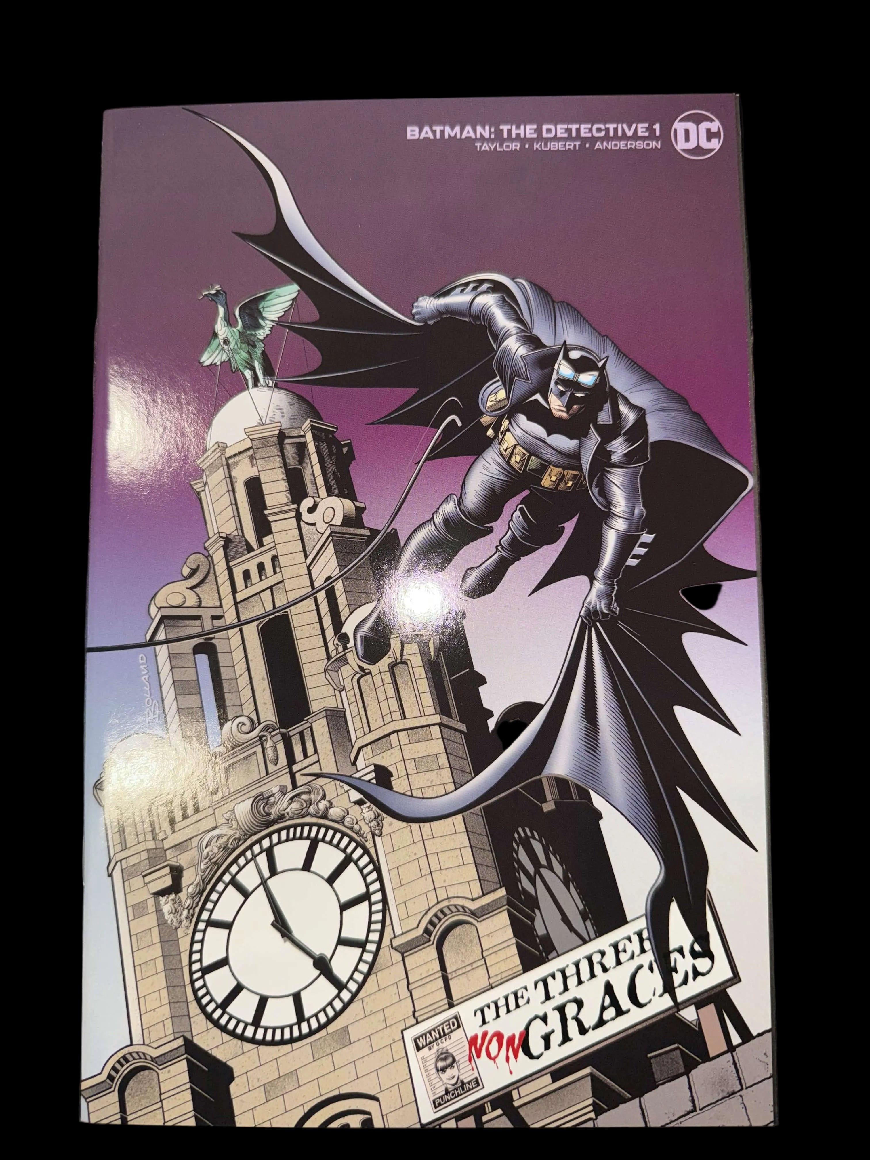 Batman: The Detective #1 - FP Excl. Minimal Trade Variant Cover - Brian Bolland