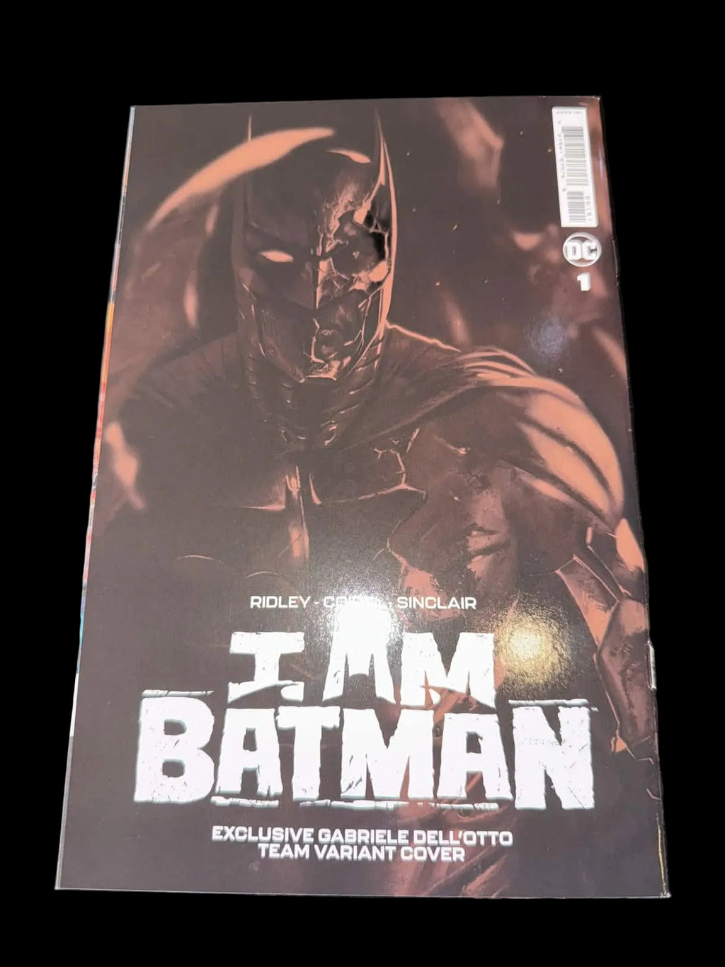 I Am Batman #1, Del'Otto Virgin Variant