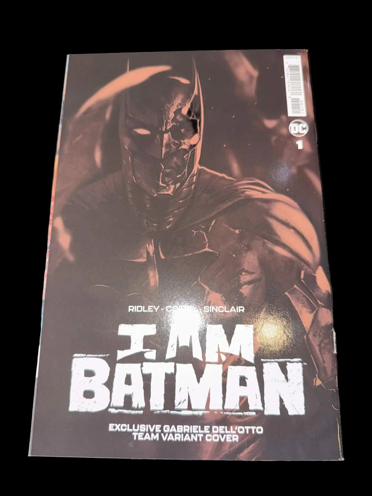 I Am Batman #1, Del'Otto Virgin Variant