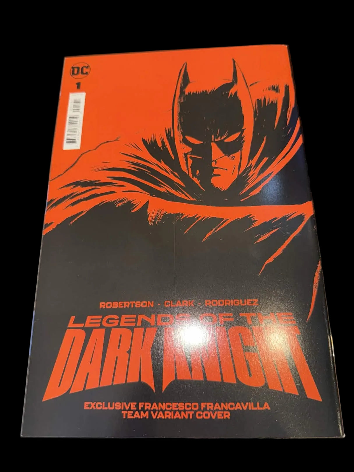 Legends Of The Dark Knight 1 Exclusive Francesco Team Variant DC Comics