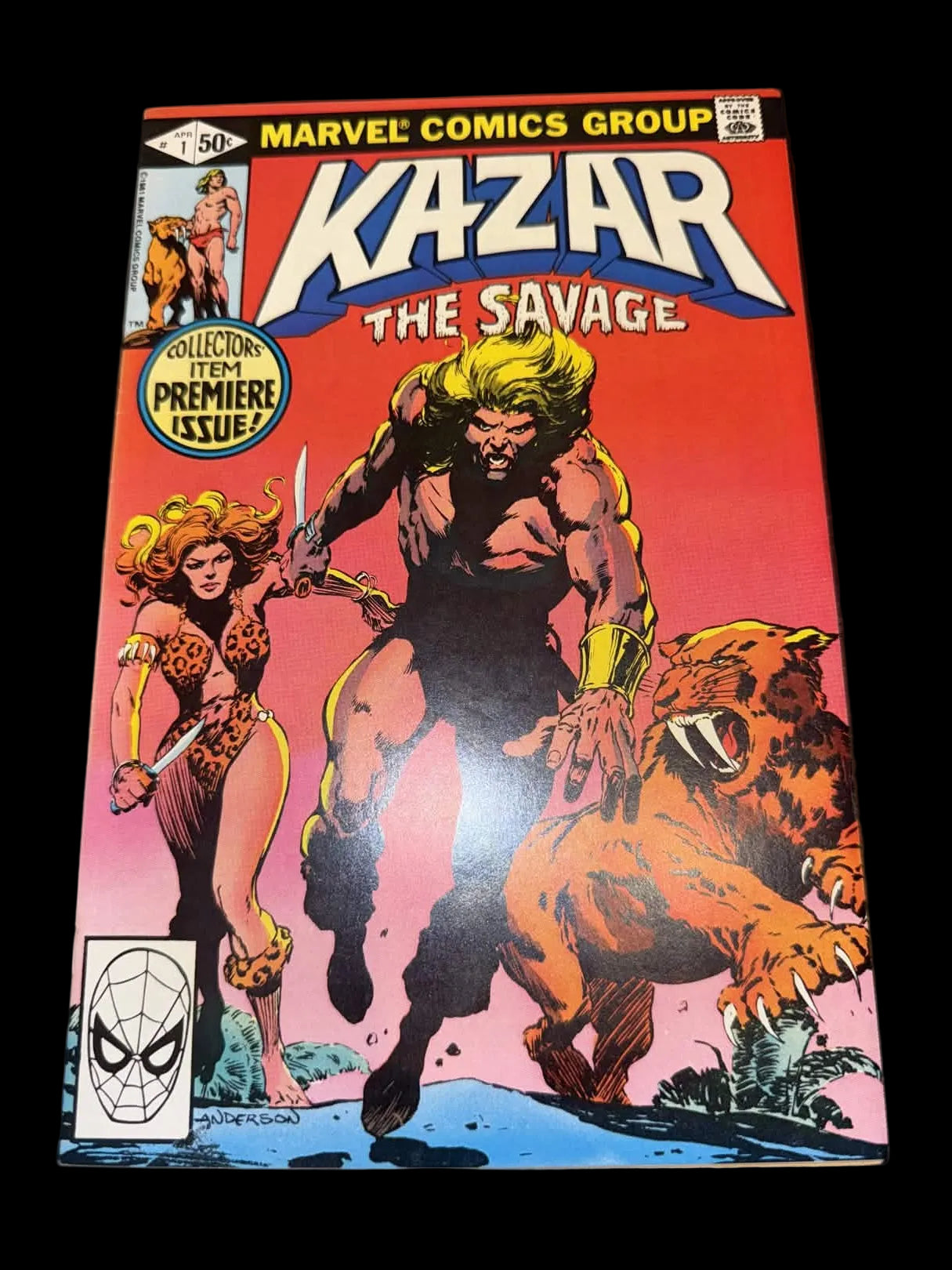 Kazar the Savage # 1 Marvel Comics 1981