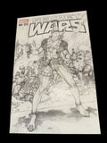 Secret Wars #1 (2015) Rare Bianchi Deadpool Sketch Variant Marvel Comics