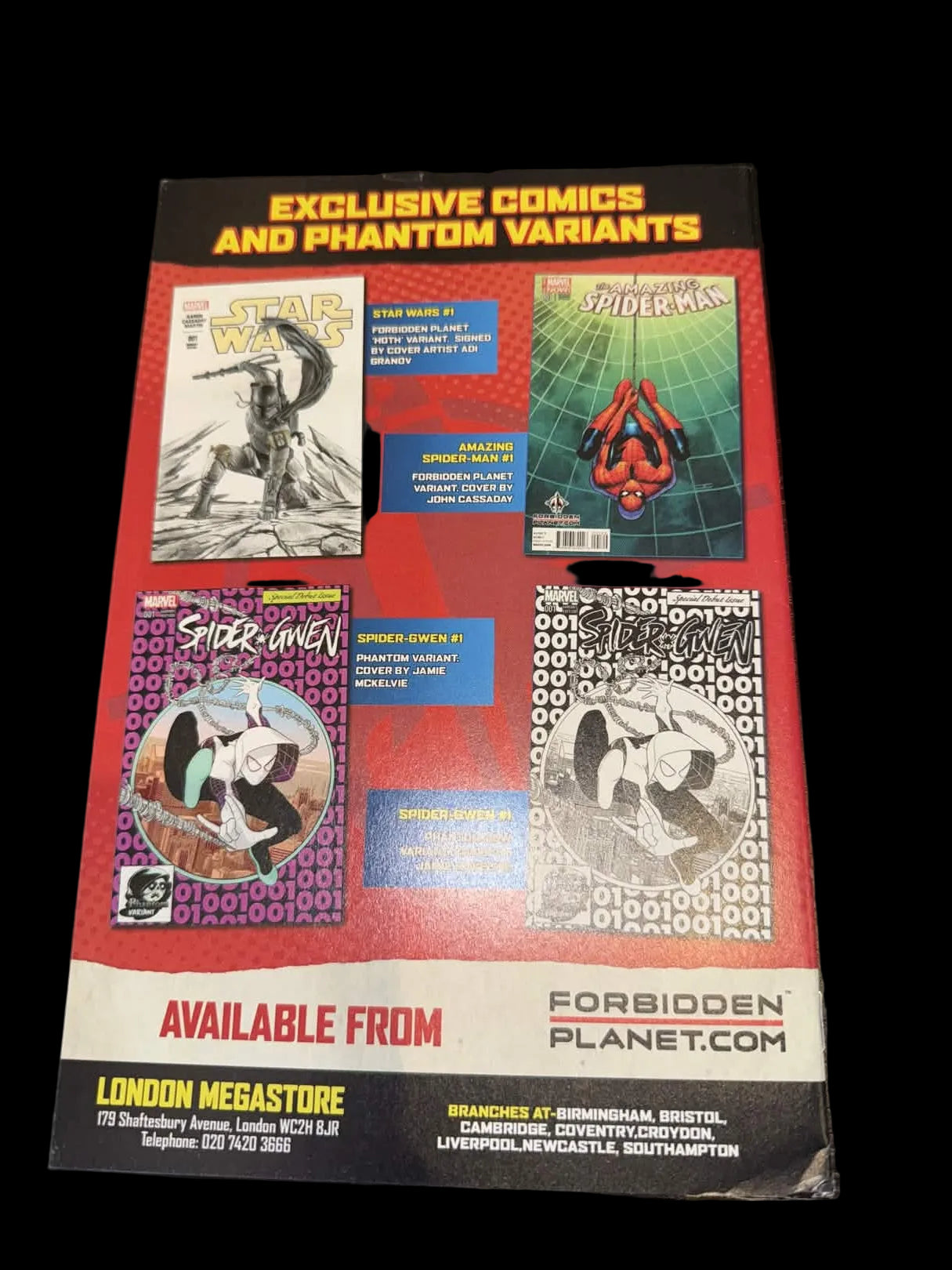 SECRET WARS #1 - Forbidden Planet Deadpool Variant