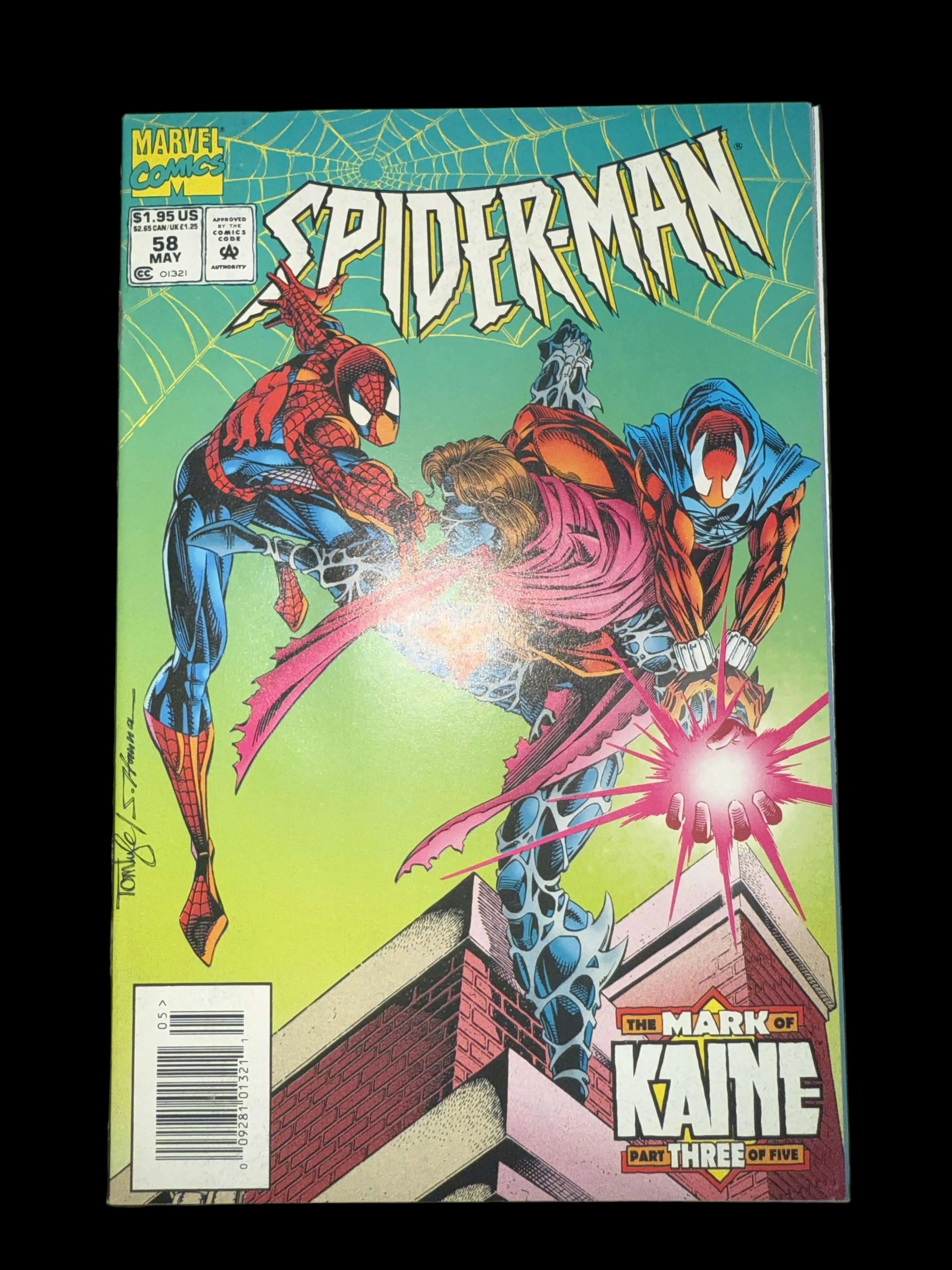 SPIDER-MAN (1990) #58 - Mark of Kaine part 3