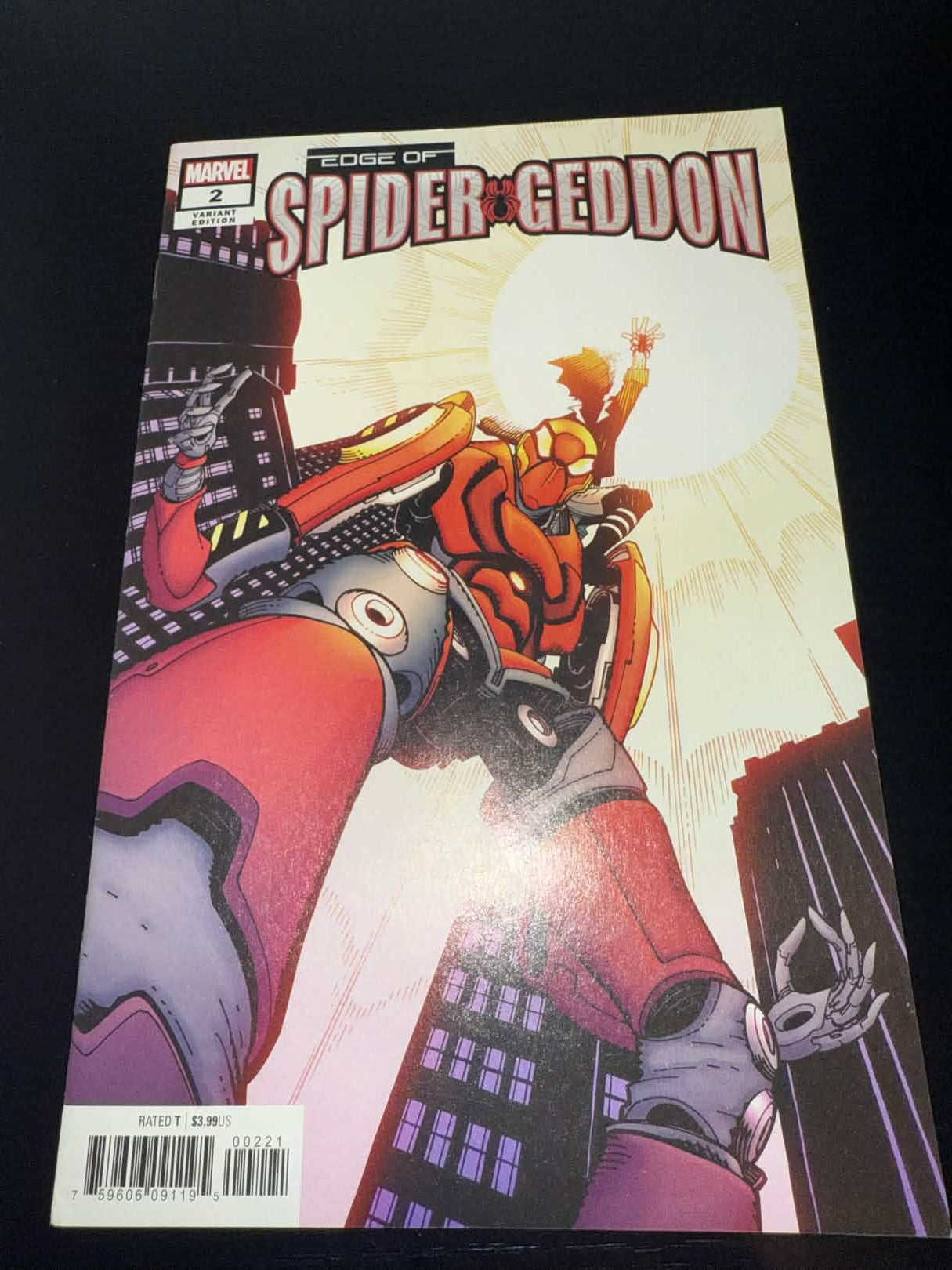 Edge Of Spider-Geddon #2 Marvel 1st App. Addy Brock 2018
