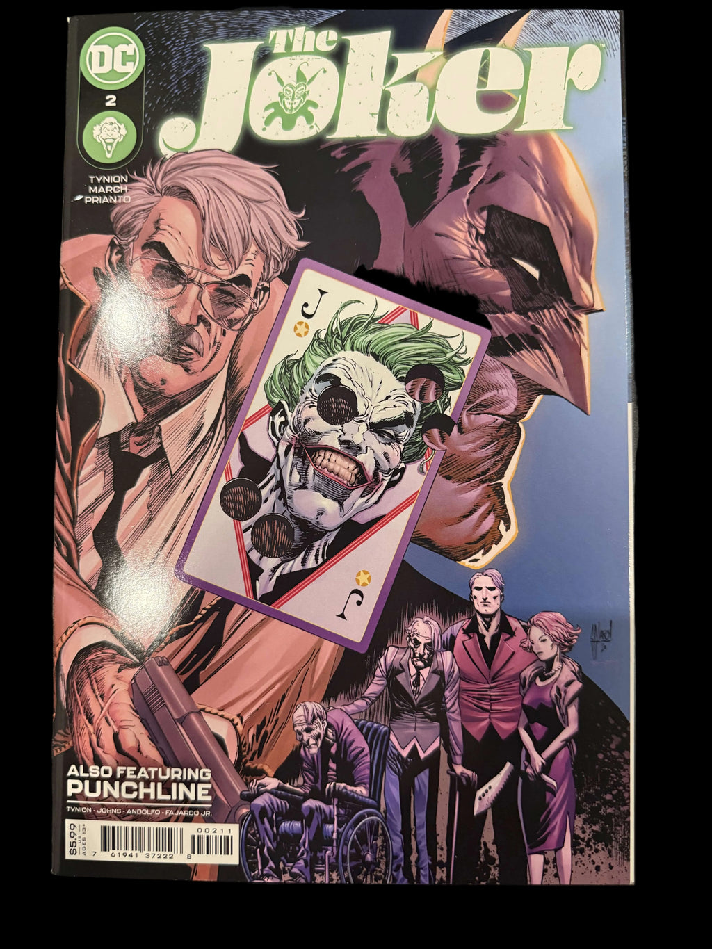 The Joker #2 🔑 Key Issue 1st Appearance DC Comics 2021 Batman Punchline Bane
