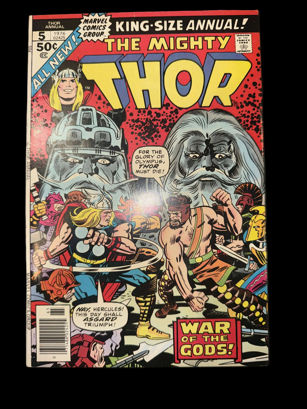 The Mighty Thor (1976) Annual #5, Marvel Comics - 1st App. Minor Key,