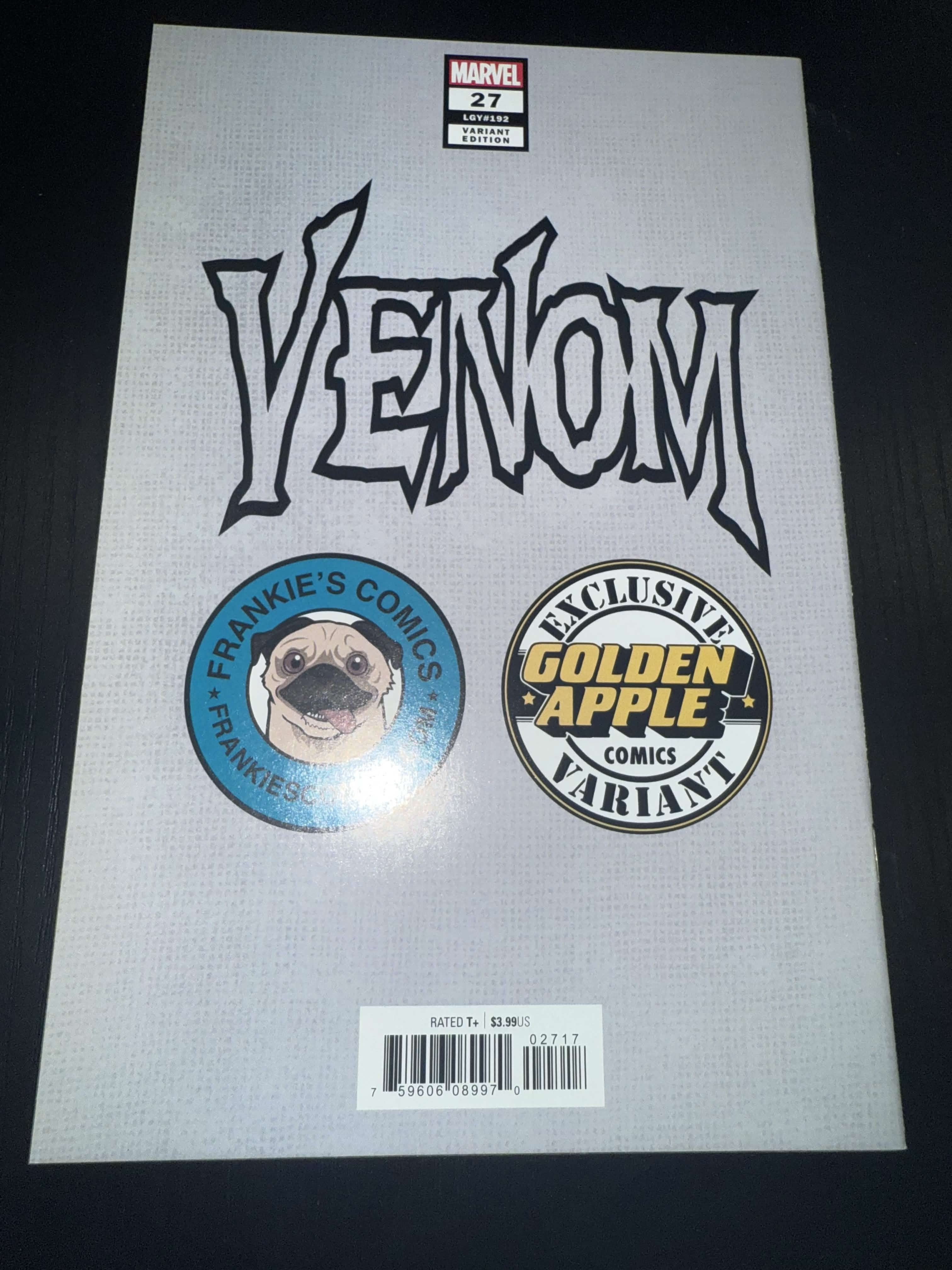 Venom #27 Peach Momoko Variant